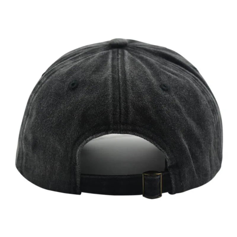 Vintage Washed Cowboy Baseball Cap