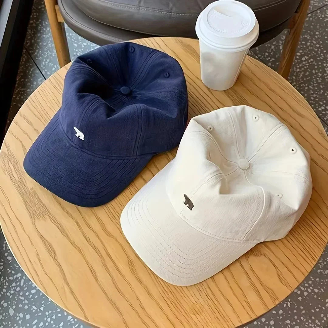 Polar Bear Embroidered Baseball Hats