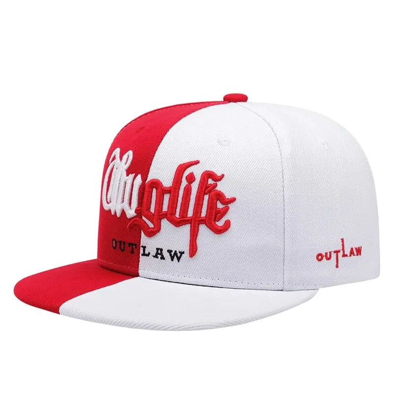 Fashion Fastball CAP ThugLife Embroidery HipHop Baseball Cap Snapback Hat