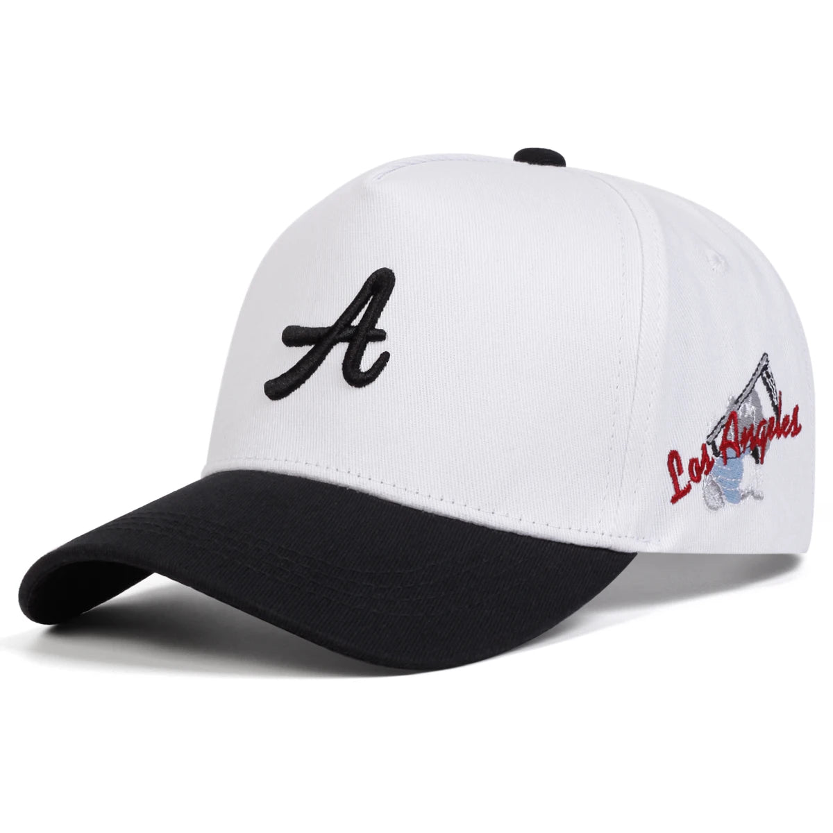 Unisex Personality A Letter Embroidery Baseball Caps Sunscreen Hat