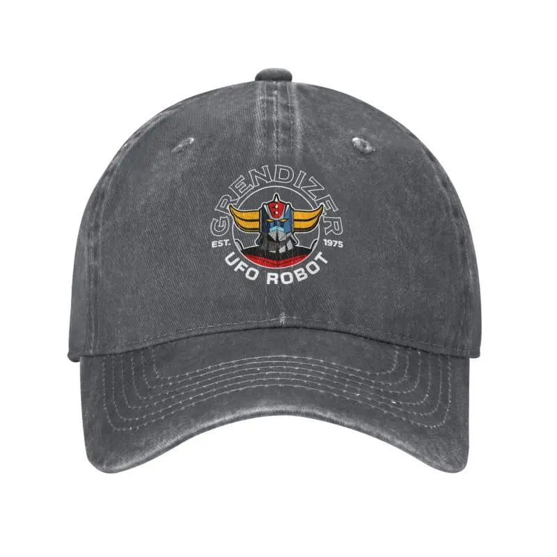 Custom Fashion Unisex Cotton 515 Ufo Logo Grendizer Baseball Cap
