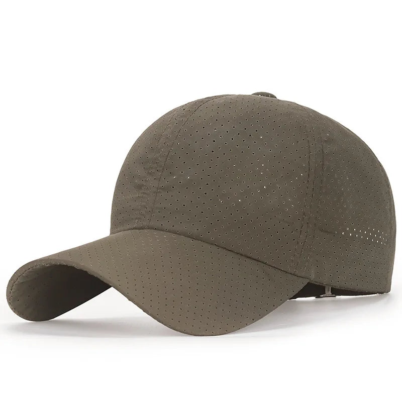 Wholesale Men Women Summer Baseball Cap Quick Drying Hats Unisex