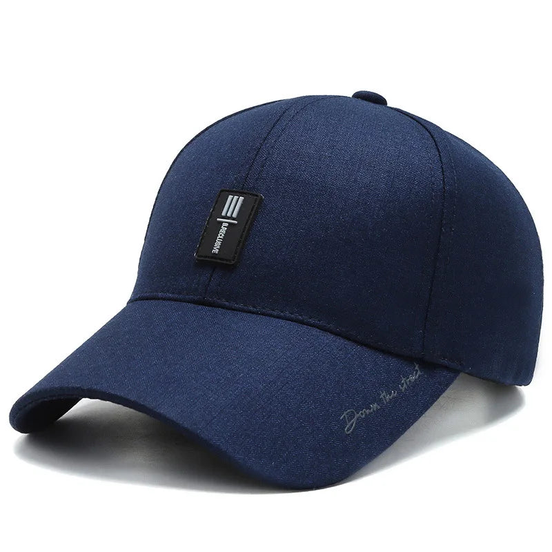 Luxury Brand For Men Fashion Letter Baseball Cap Women Winter Sports Cotton Golf Hat