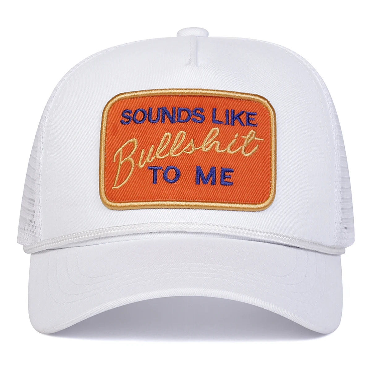 Unisex Letter Embroidery Baseball Net Caps