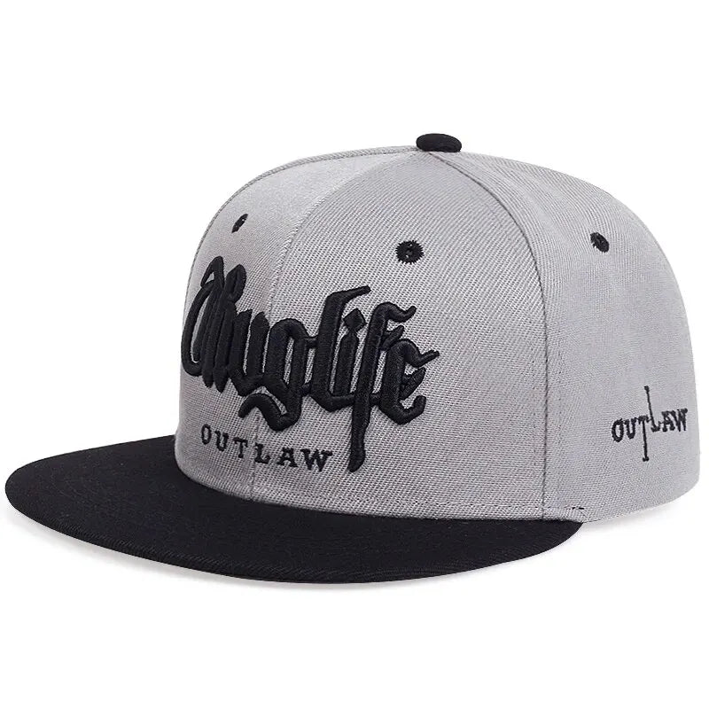 Fashion Fastball CAP Thuglife Embroidery Hip Hop Baseball Cap Snapback Cap