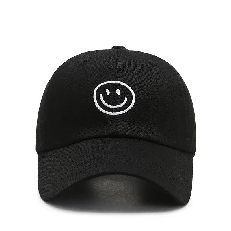 Four Seasons Ca Polyester Cotton Embroidered Smiley Lesbial Baseball Cap