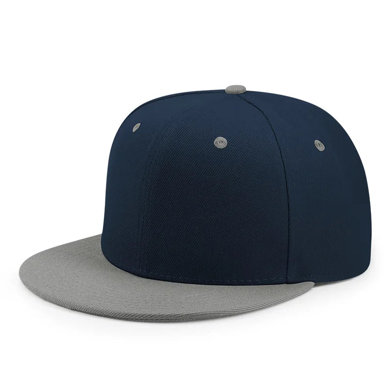Wholesale Adult Blank Snapback Cap Hip Hop Hat For Men Women