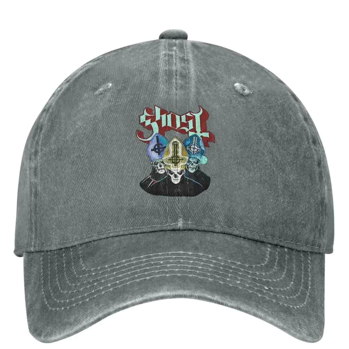Ghost B.C. Band Denim Baseball Cap