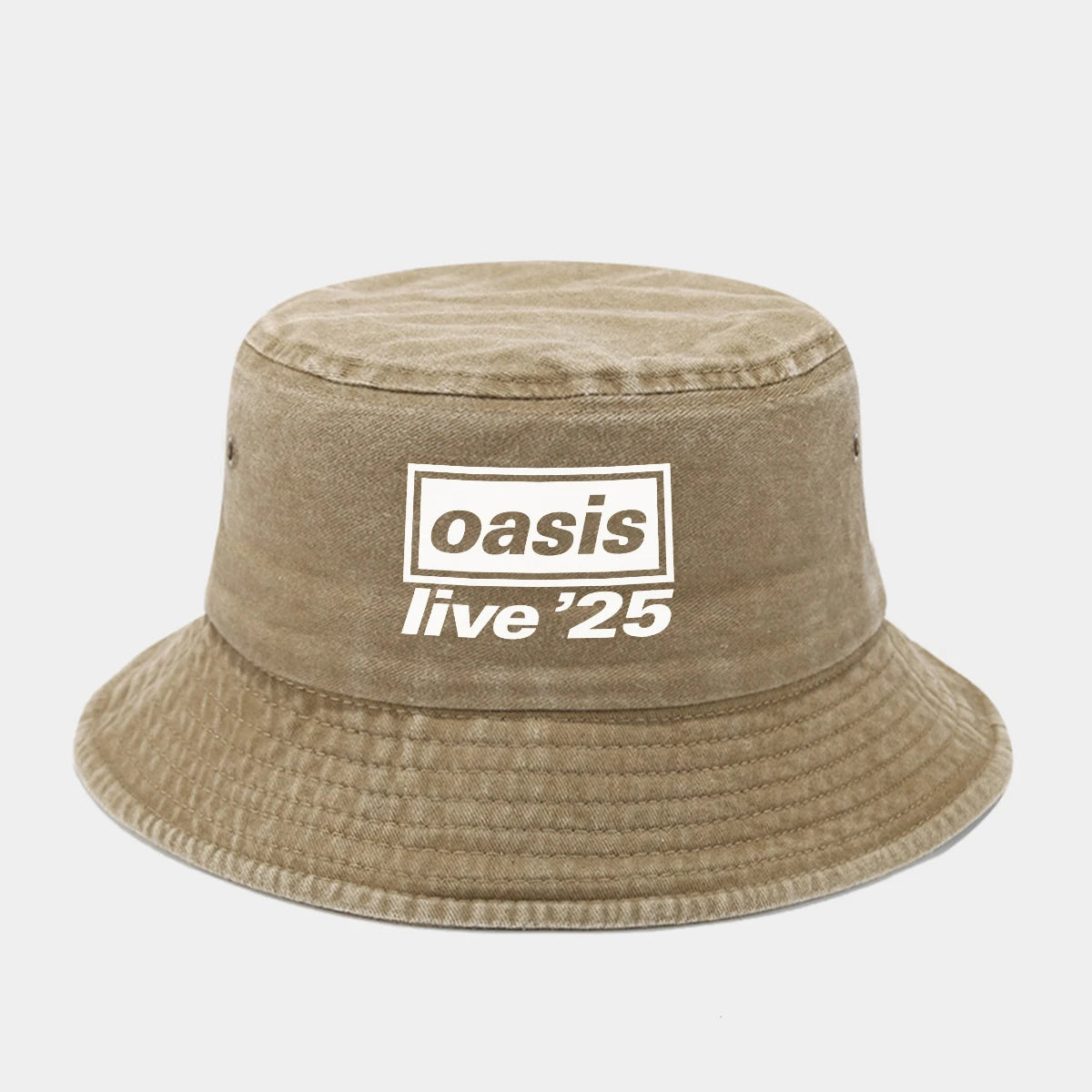OAsis Printed Washed Retro Sunshade Fisherman Bucket Hat