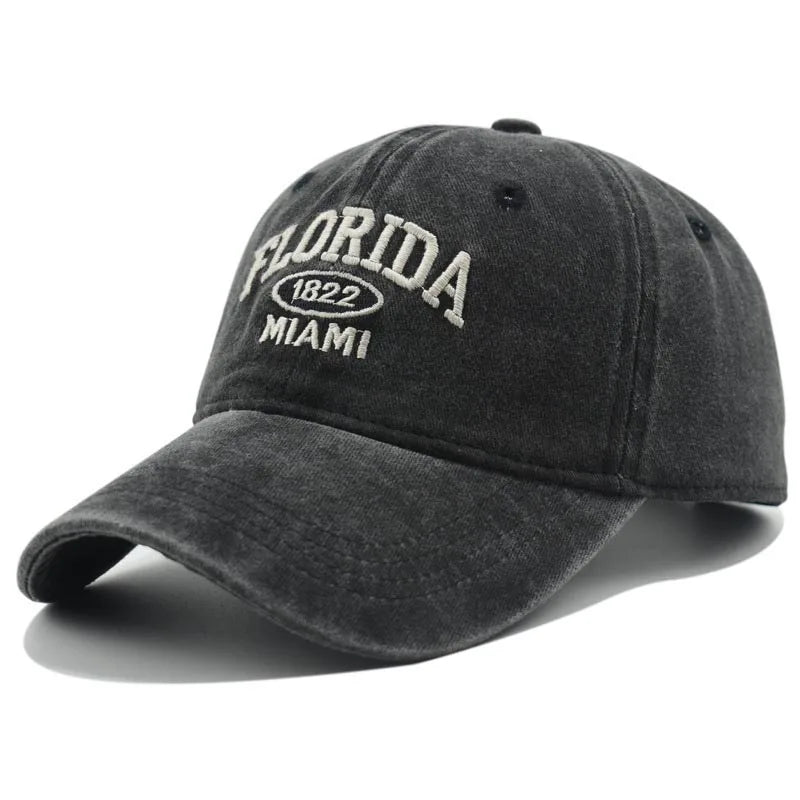 Vintage Washed Cowboy Baseball Cap
