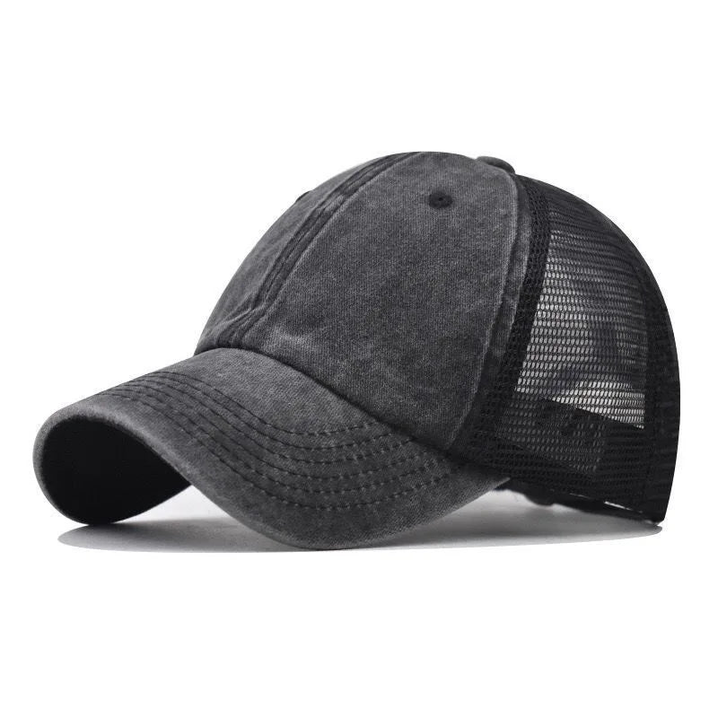 Mesh Hats for Men and Women Beach Worn Baseball Caps