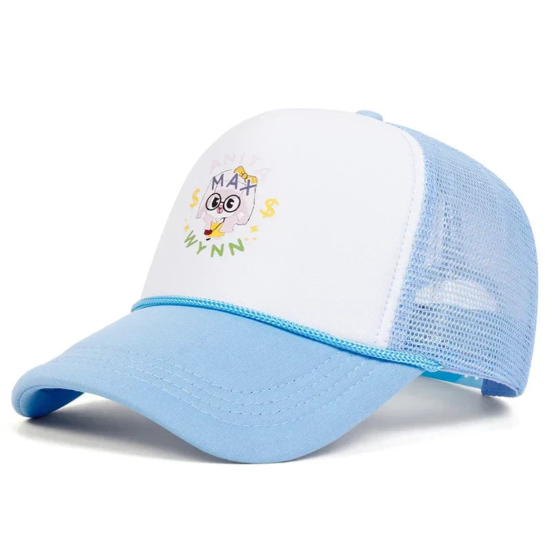 Unisex Girl Letter Printing Baseball Net Caps