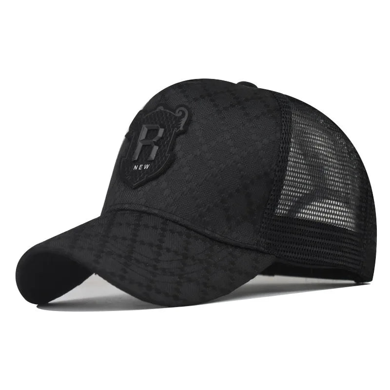 R Letter Icon Men's Baseball Cap