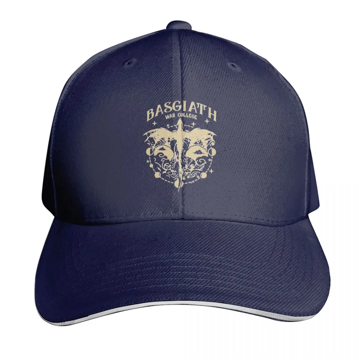 Vintage Basgiath War College Fourth Wing Cap Fashion Casual Baseball Caps