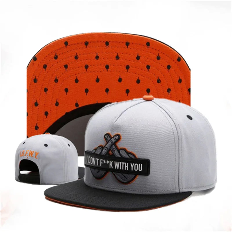 Brand FASTBALL CAP Cookie Embroidery Hiphop Cap Snapback Hat