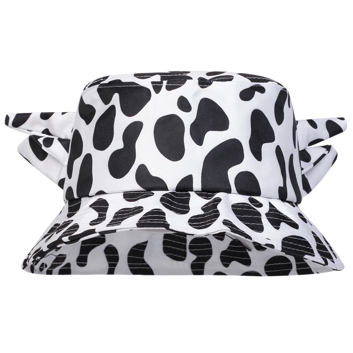 Unisex Personality Cute Cow Print Bucket Hats
