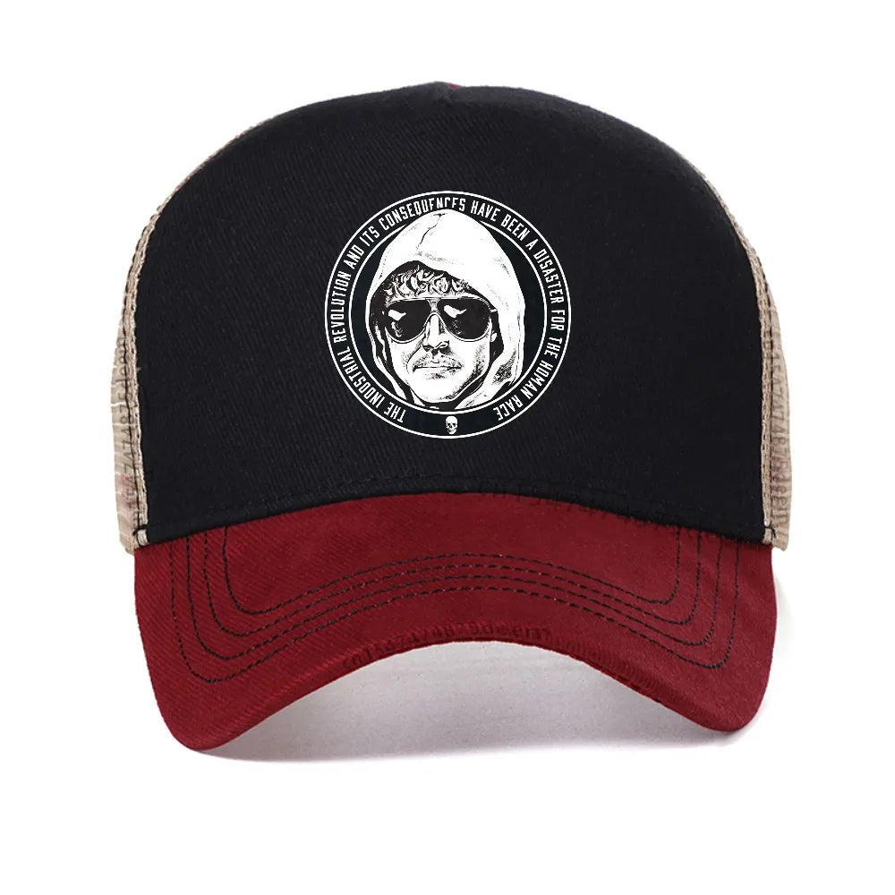 U Is For Unabomber Retro Mesh Baseball Cap