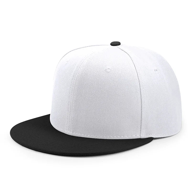 Wholesale Adult Blank Snapback Cap Hip Hop Hat For Men Women