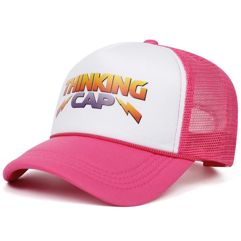 Thinking Cap Sponge Embroidered Baseball Cap Women Men