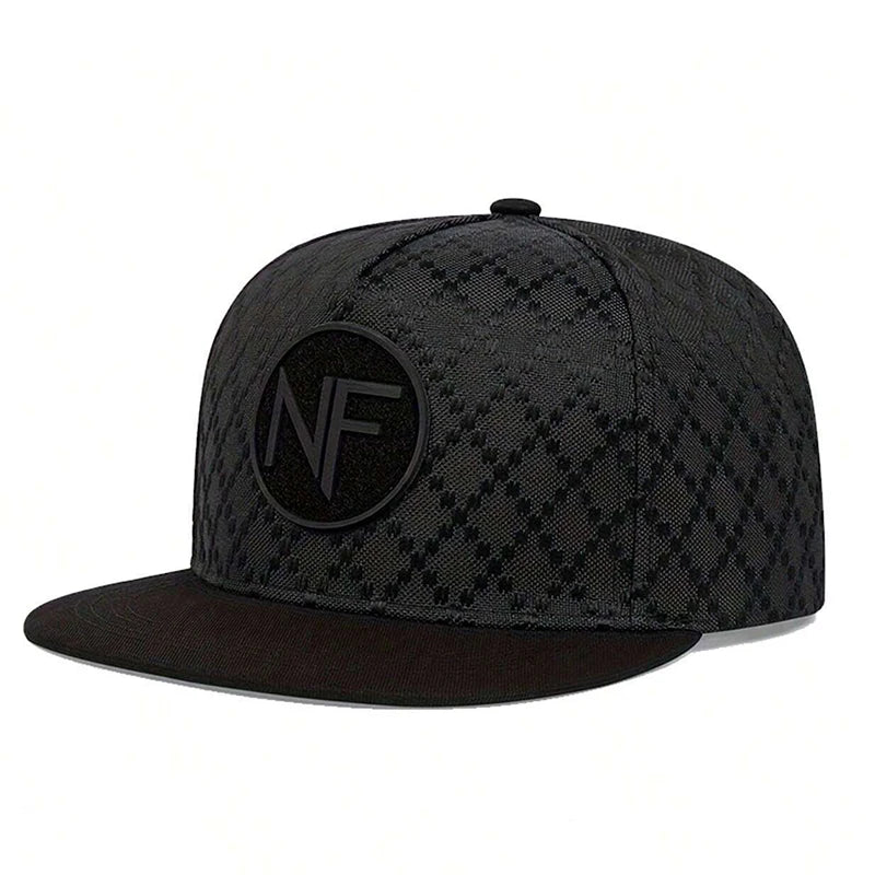 Men's Fashion NF Letter Embroidered Snapback Cap