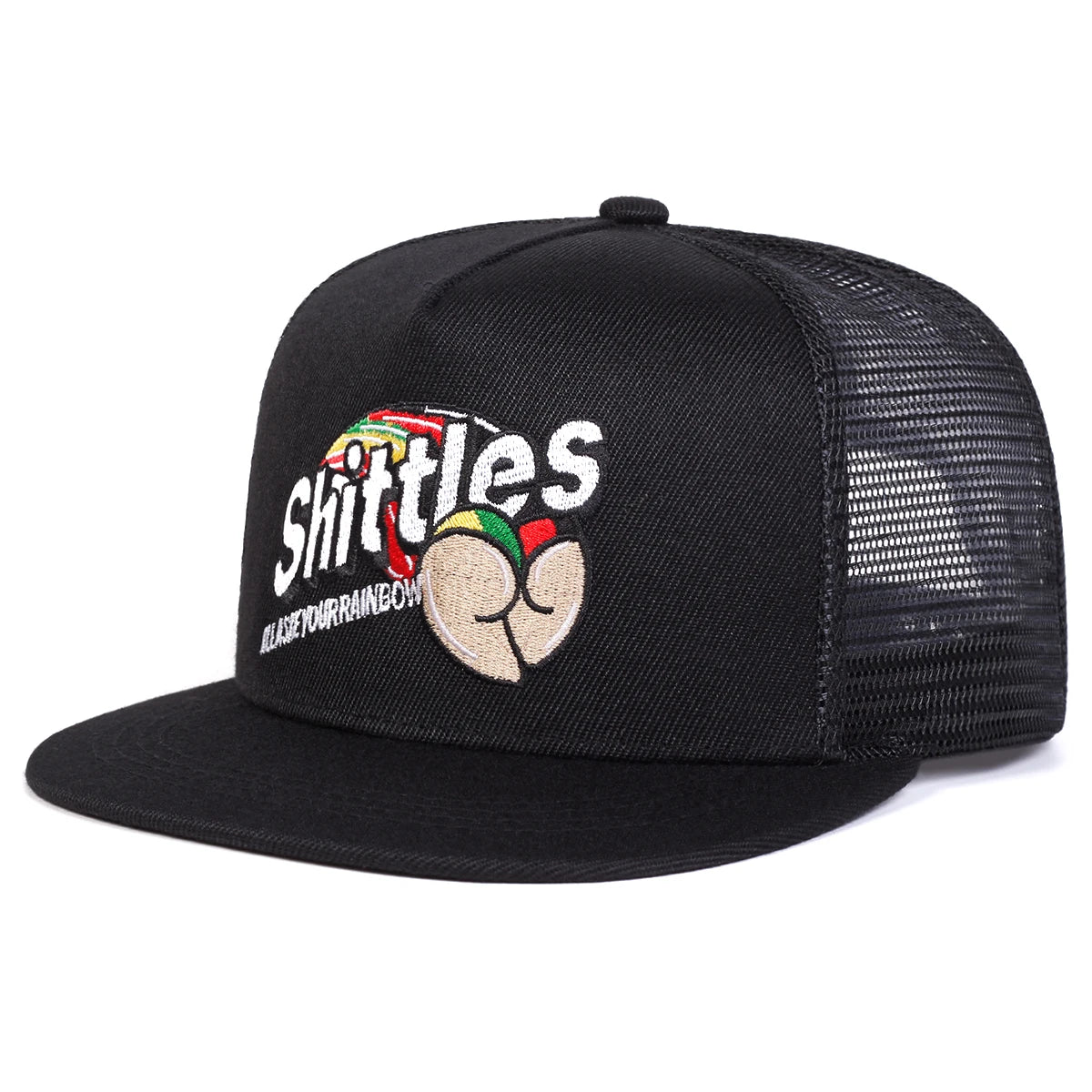 Unisex SHITTLES Embroidery Hip-hop Hat Snapback Cap