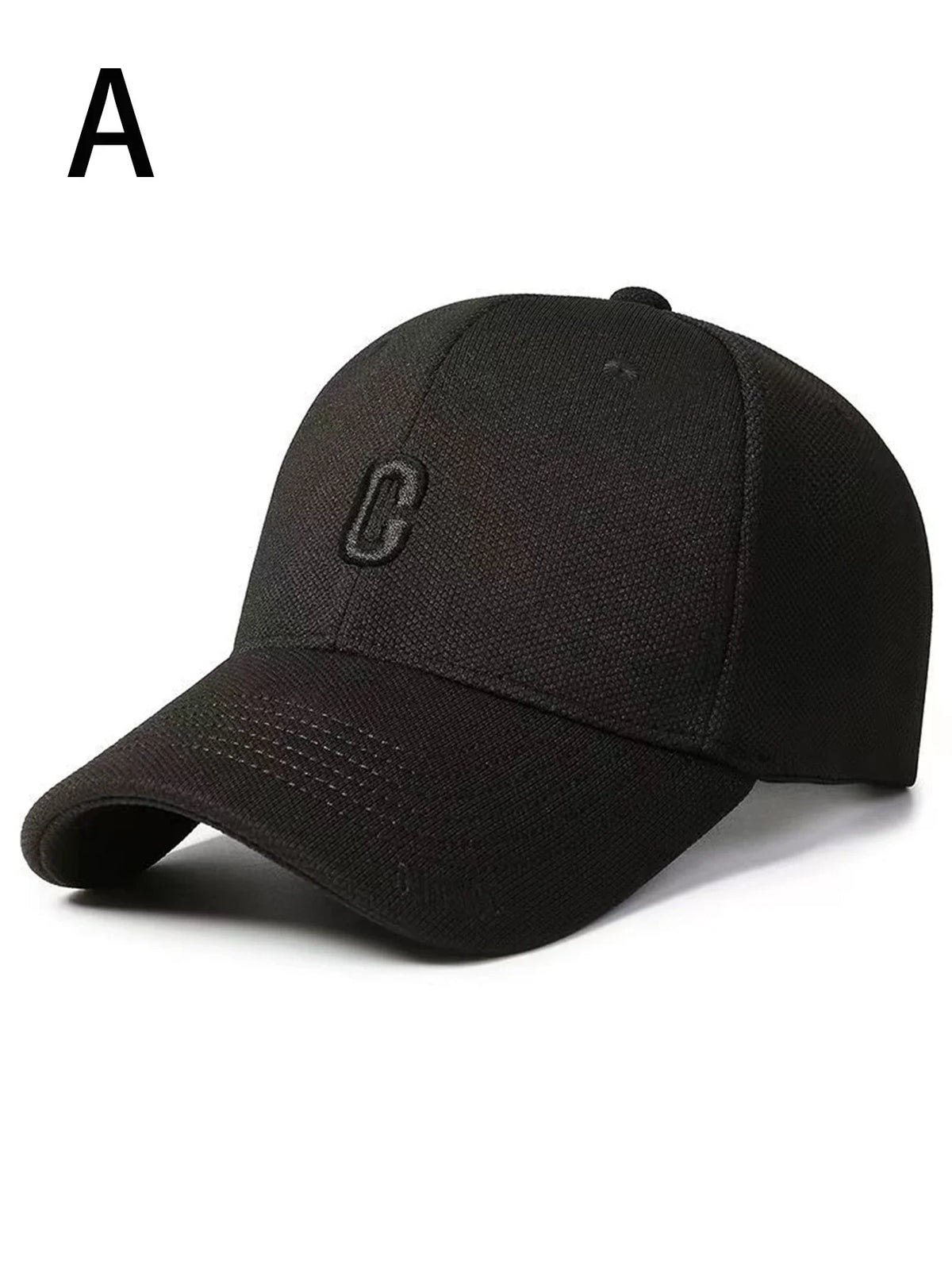 Retro Letter C Cotton Baseball Cap