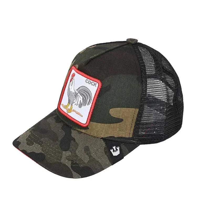 Fashion Animals Cartoon Embroidery Baseball Caps