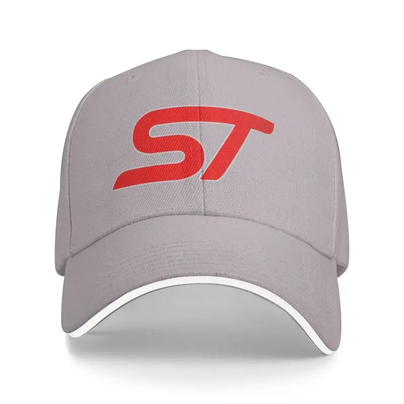 ST Logo Print Baseball Cap