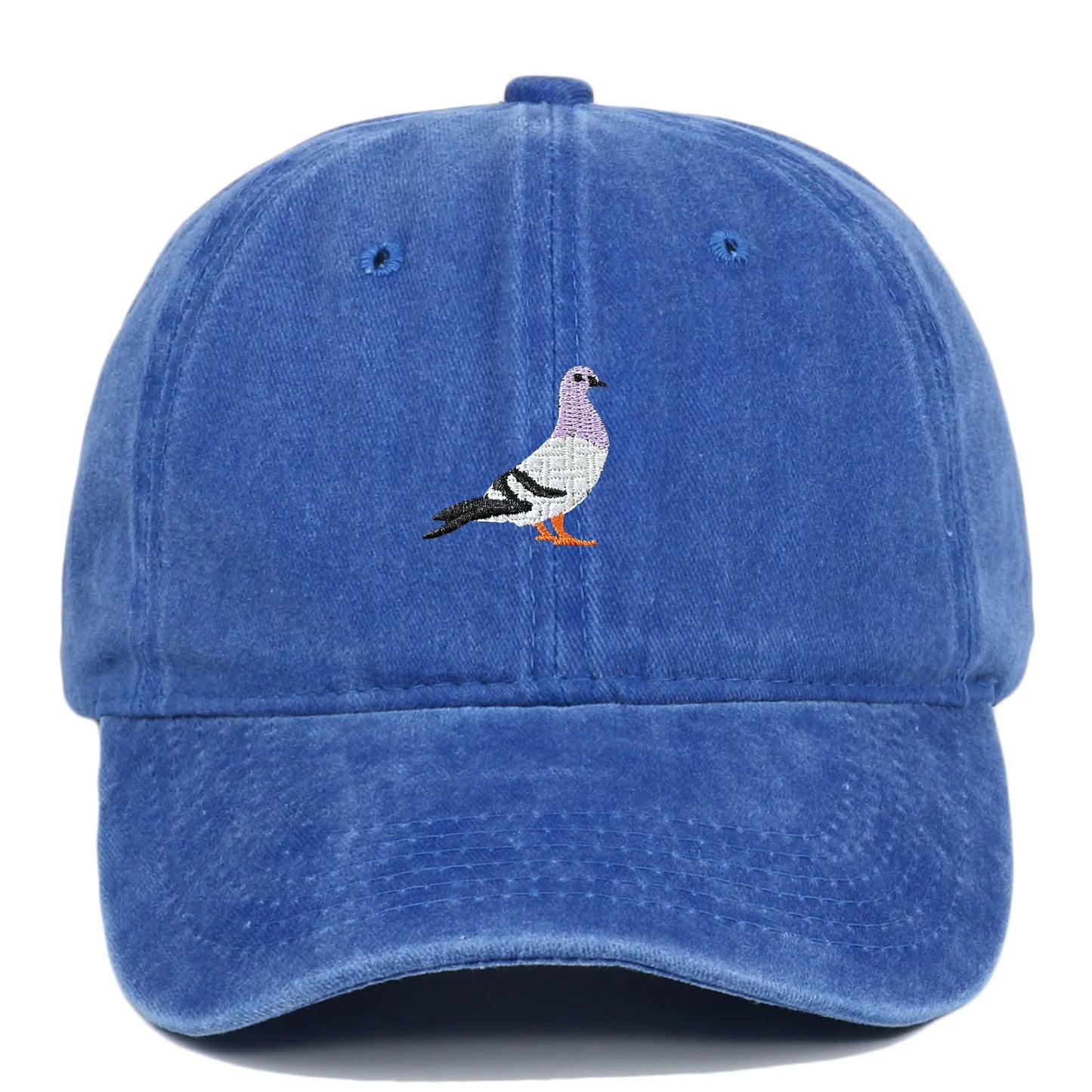 Baseball Cap Suitable For All Seasons, Pigeon Embroidery Pattern, Men's And Women's Daily Casual Fashion