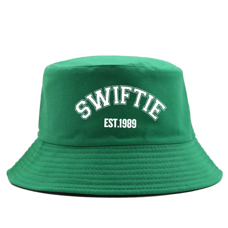 Bucket Hat Print 1989 Summer Cotton Sun Beach Hat