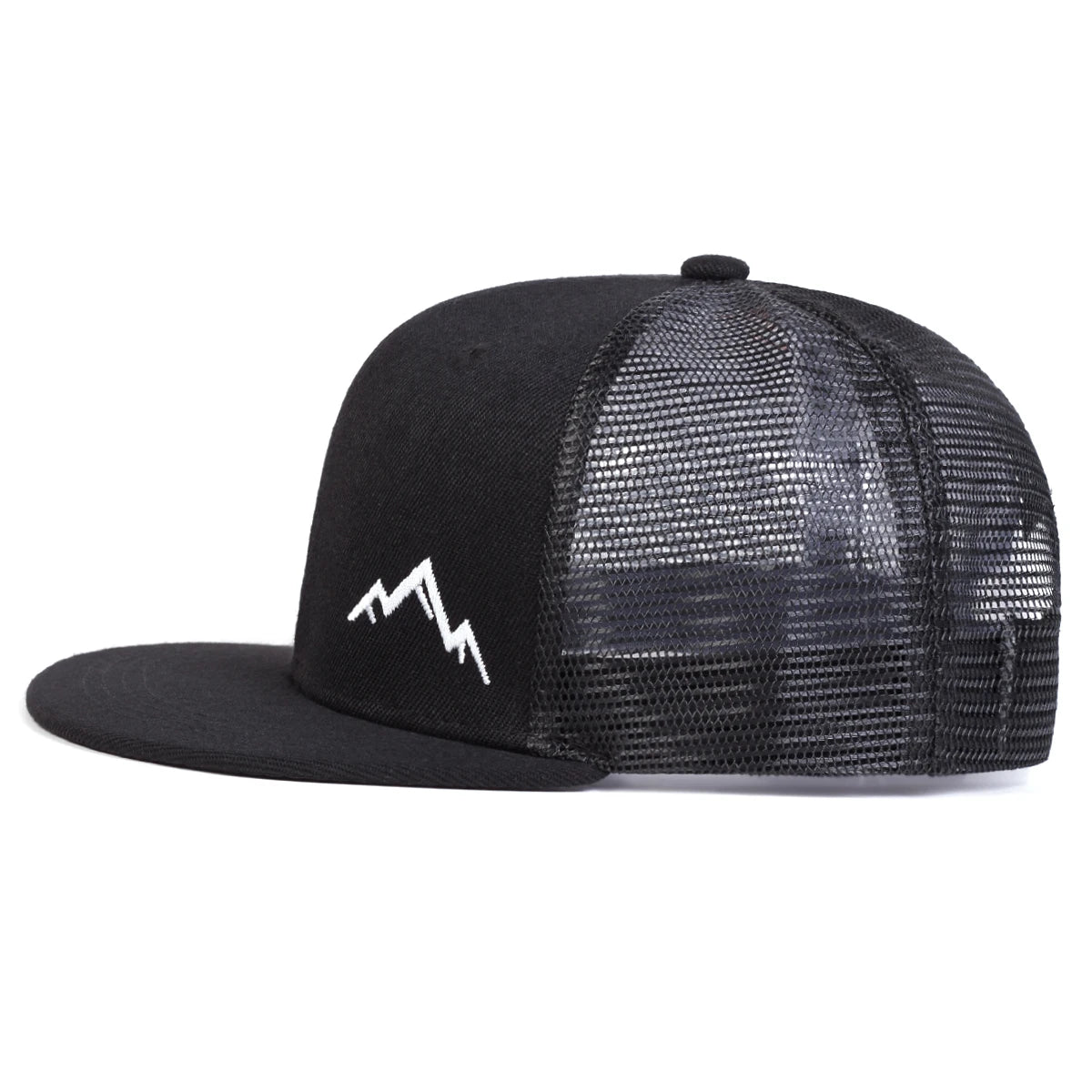 Unisex Mountain Embroidery Hip-Hop Hats Snapback Caps Baseball Caps