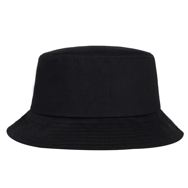 Unisex Solid Color Light Plate Personality Bucket Hats