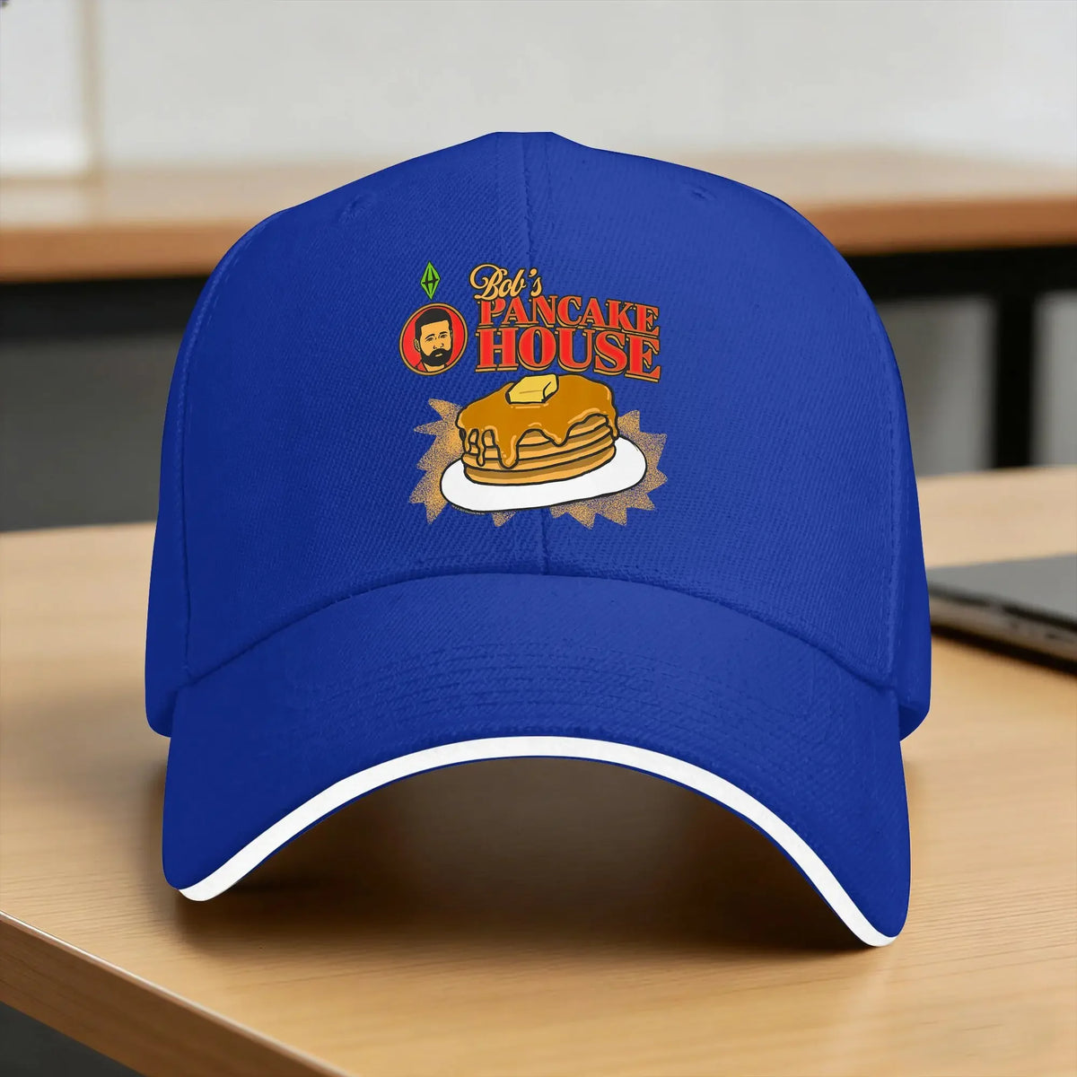 New The Sims Bobs Pancakes House Casual Baseball Cap