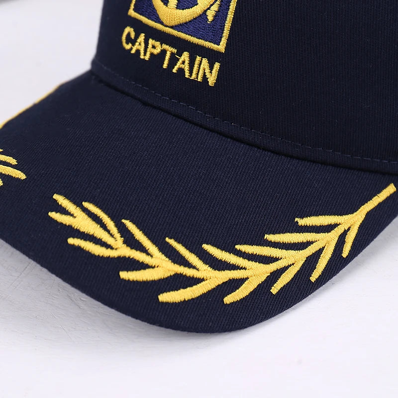 Fashionable Wheat Spike Embroidery Decorated Baseball Cap