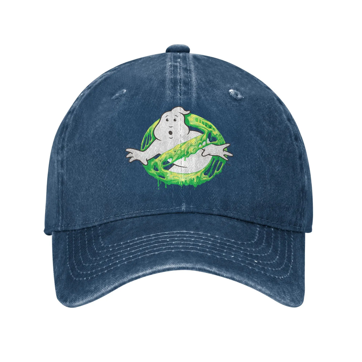 Ghostbusters Slimer Neon Casual Baseball Cap