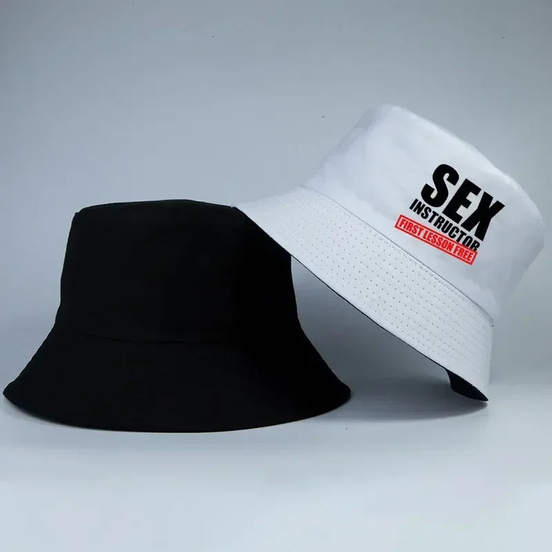 Unisex Summer Reversible Cotton Bucket Hat Man Woman