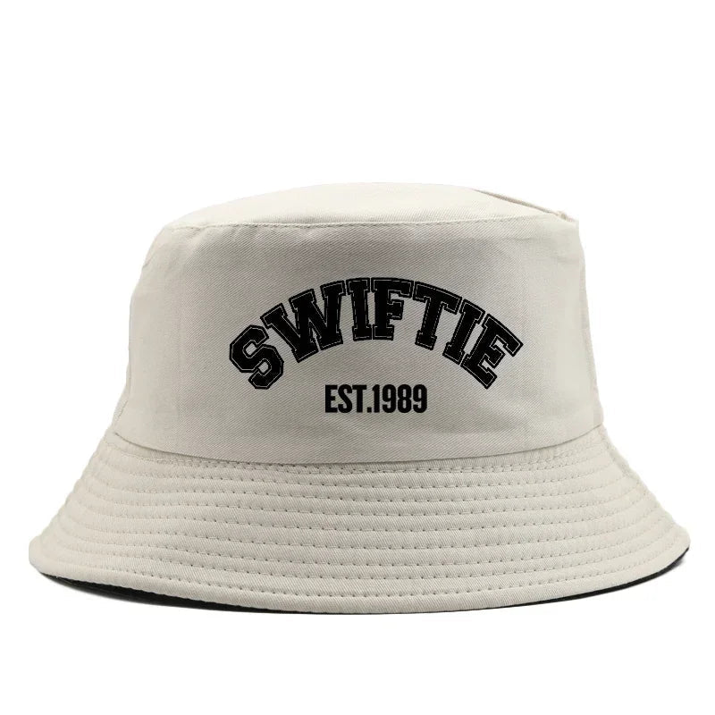 Bucket Hat Print 1989 Summer Cotton Sun Beach Hat