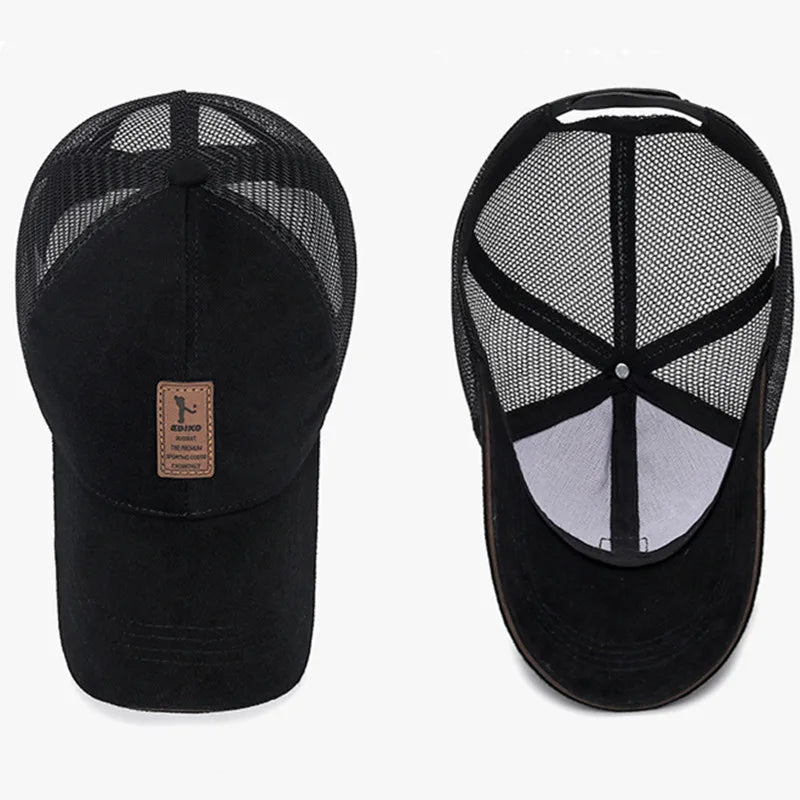 Women Men Summer Breathable Net Mesh Golf Baseball Cap