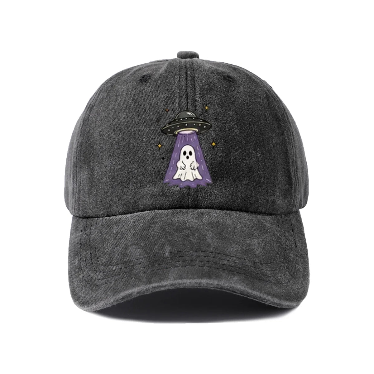 Ghost in Magic Jar Graphic Baseball Cap