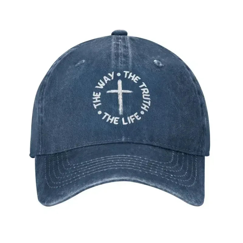 Fashion Cotton The Way Truth Life Christian Baseball Cap
