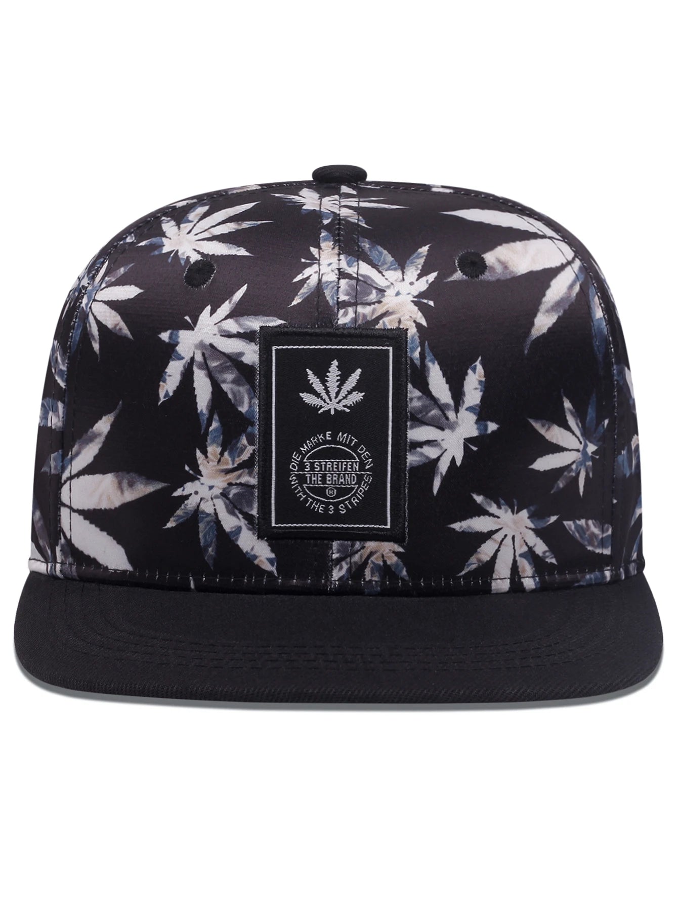Unisex Fashion Maple Leaf Printing Baseball Cap Snapback Caps Cowboy Hat Men