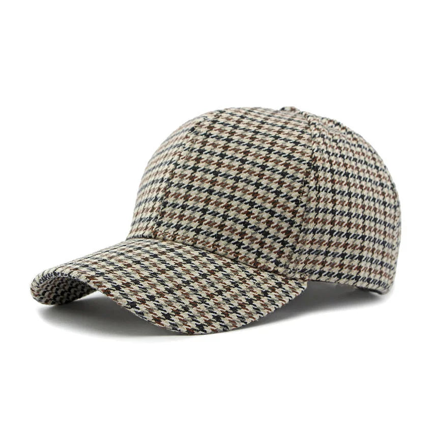 Plaid Baseball Cap