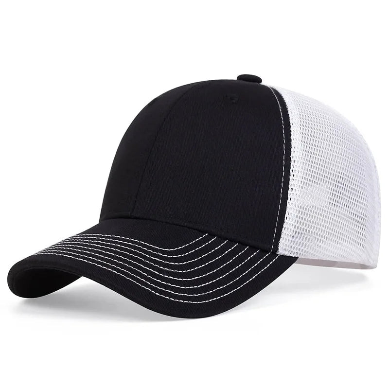 Unisex 8 Lines On The Brim Of The Hat Baseball Caps