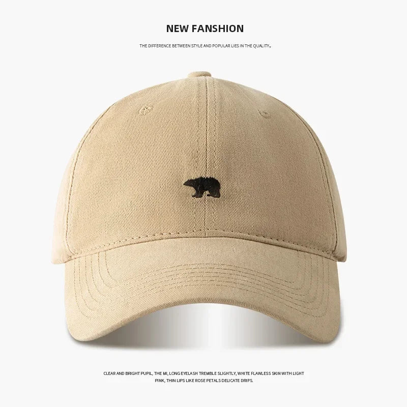 Big Size Soft Top Embroidery Baseball Caps