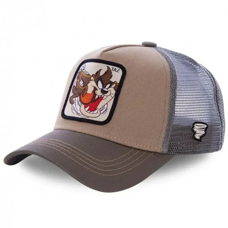 2New High Quality Brand Anime Cartoon Snapback Cotton Baseball Cap Men Women