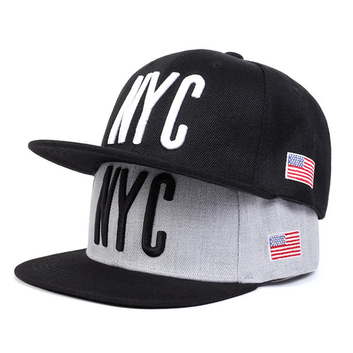 Children Nyc American Flag Embroidery Baseball Caps