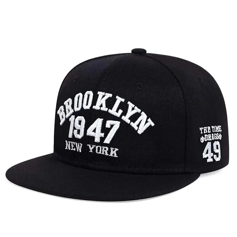 Embroidery Snapback Hat