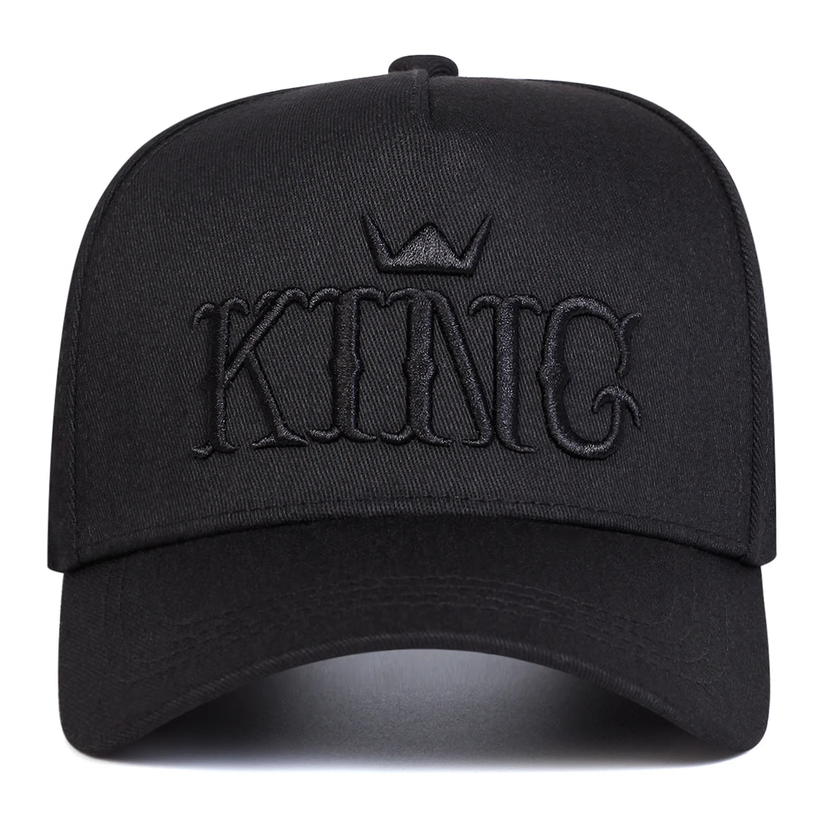 Unisex QUEEN KING Letter Embroidery Baseball Caps Spring And Autumn Outdoor