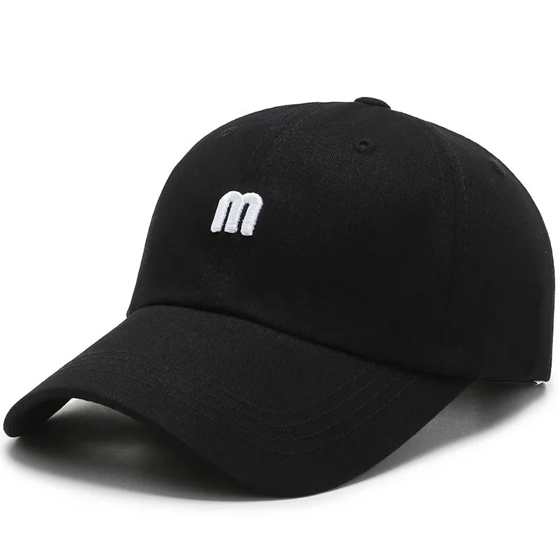 Women's Hats Baseball Caps Korean Plain Letters Polyester Cotton Embroidery