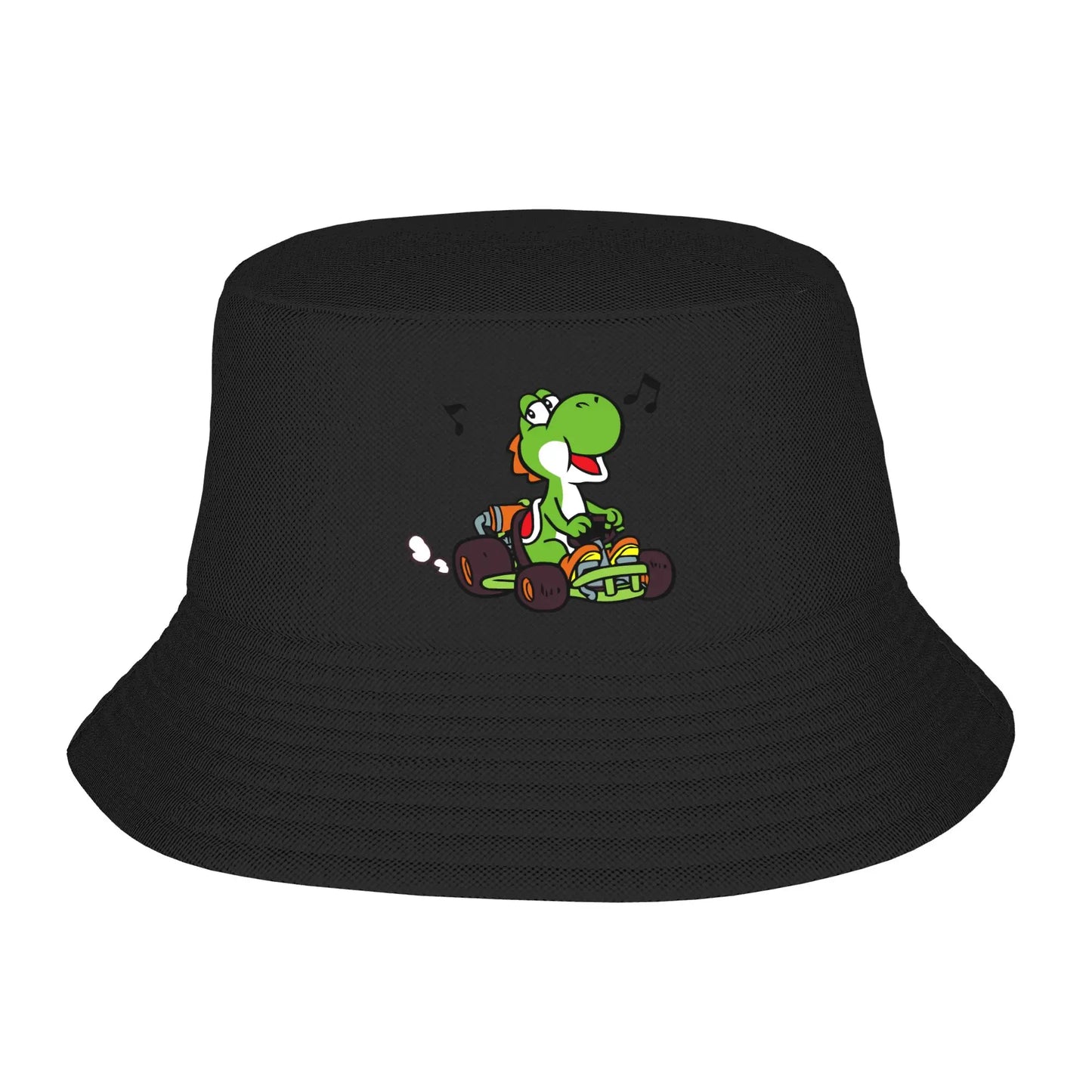 Unisex Bucket Hat Super Marios Princess Peach Spring Headwear Foldable